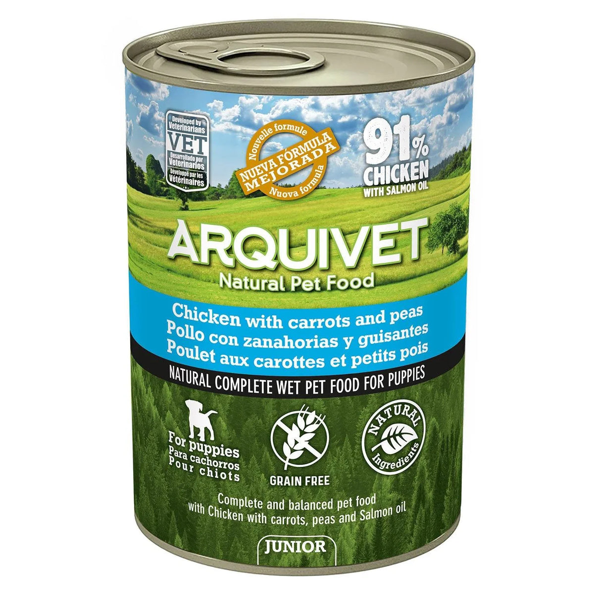 Arquivet Pate Junior Chicken 400 gr