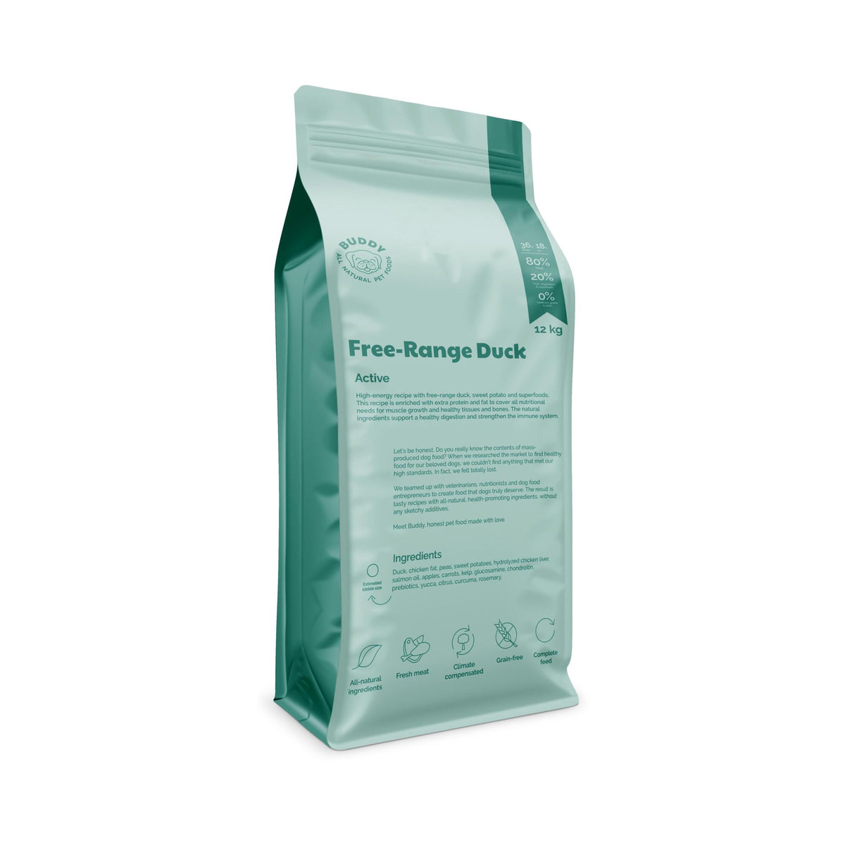 Buddy Free-Range Duck 12 kg