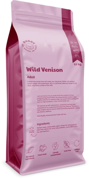 Buddy Wild Venison 12 kg