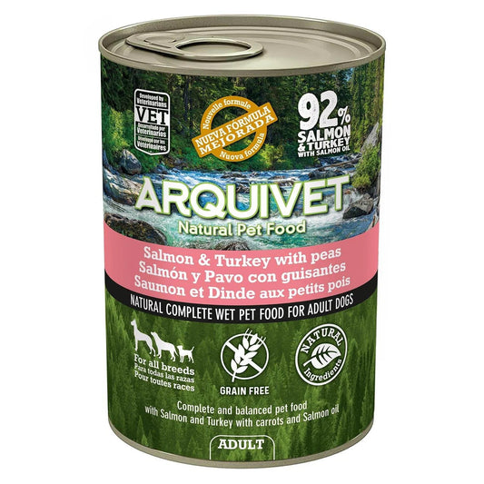 Arquivet Pate Salmon and Turkey 400 gr